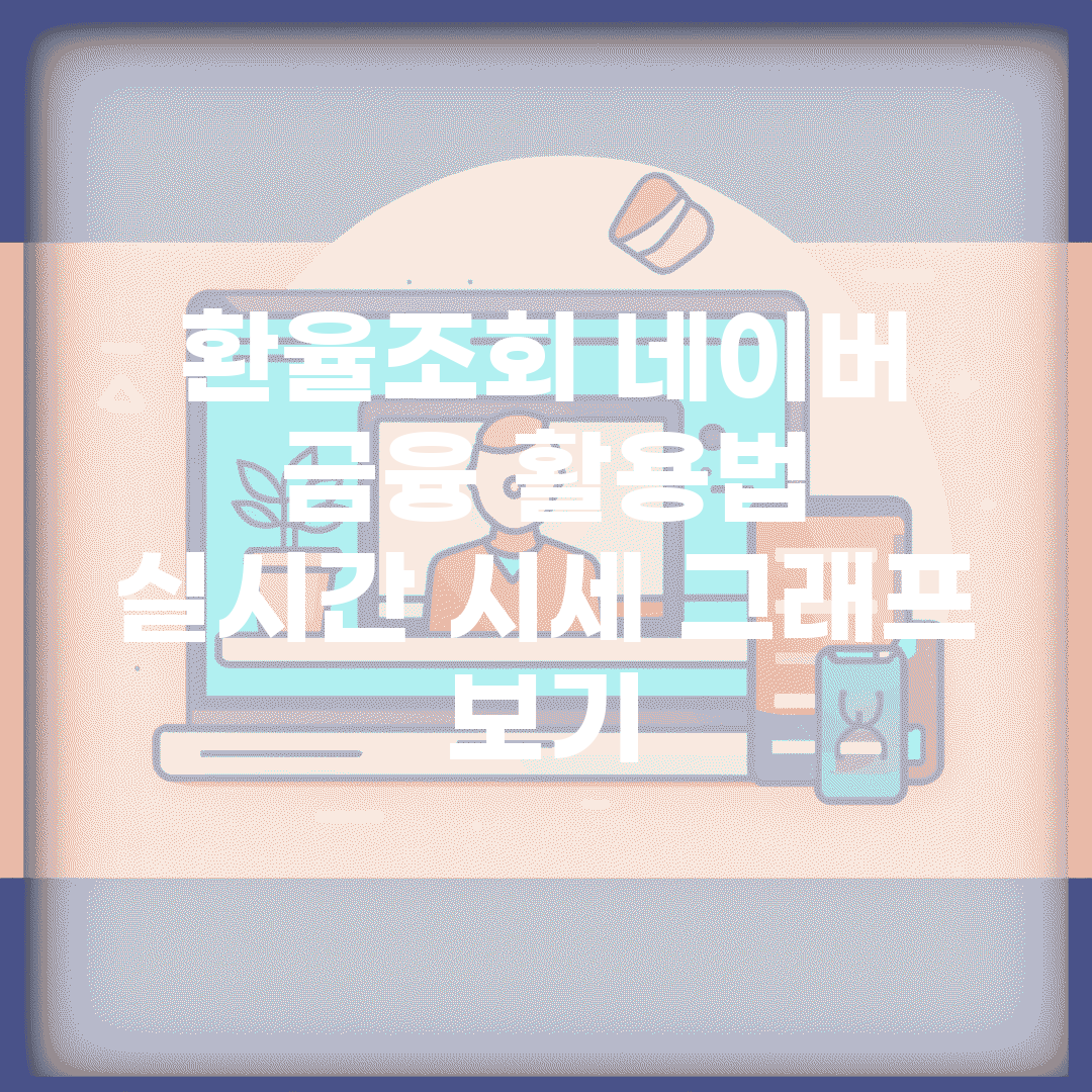 환율조회 네이버 금융 활용법 | 실시간 시세 그래프 보기