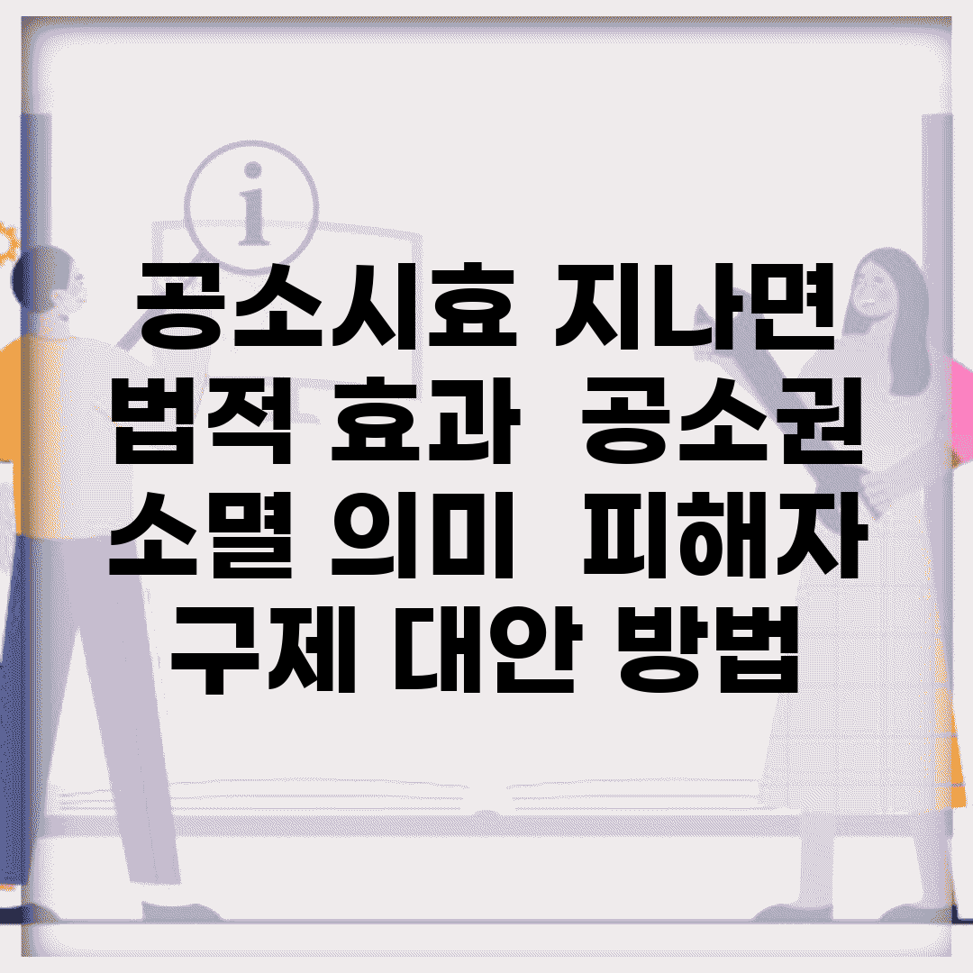 공소시효 지나면 법적 효과 | 공소권 소멸 의미 | 피해자 구제 대안 방법