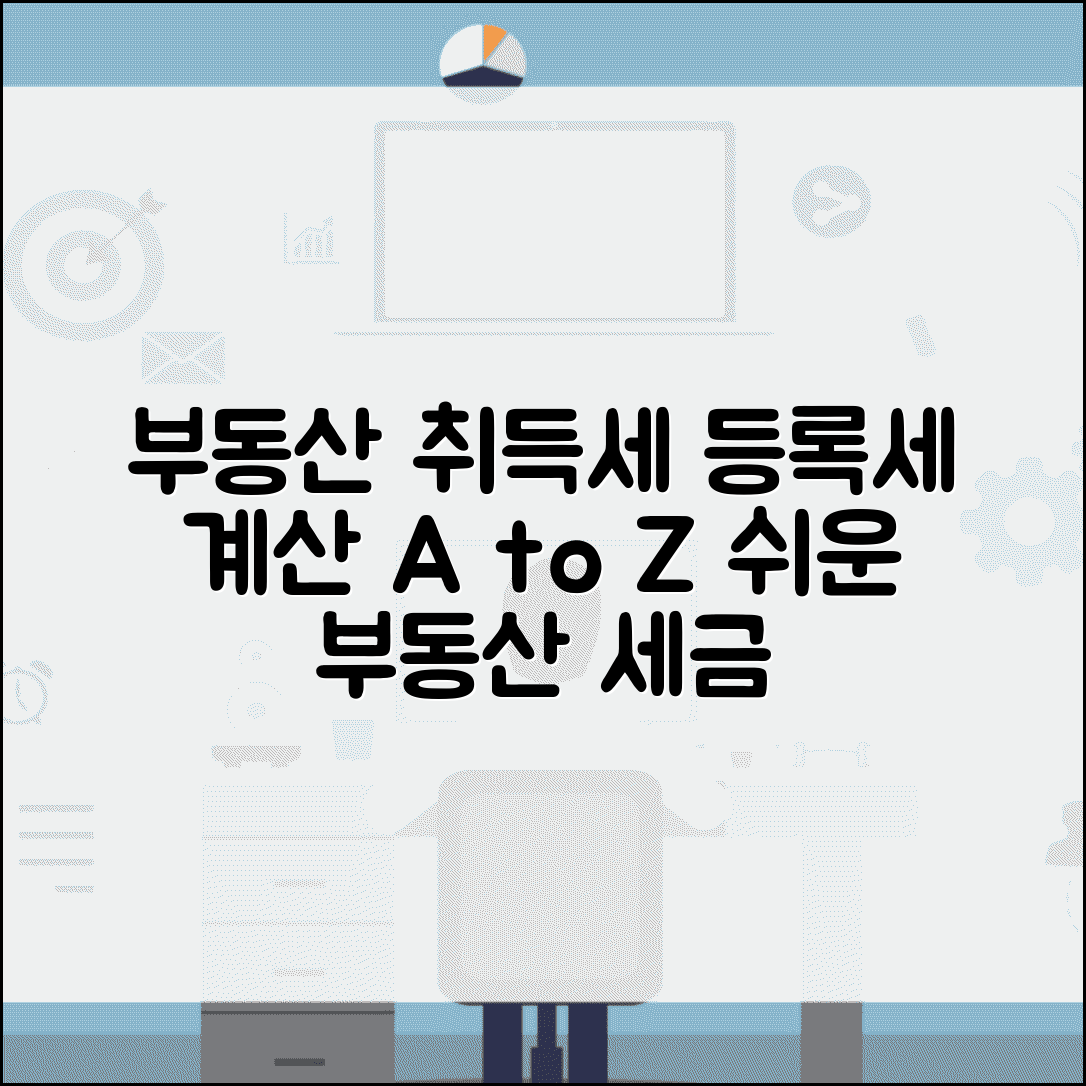 부동산취등록세계산 방법 | 부동산 취득세 등록세 계산법