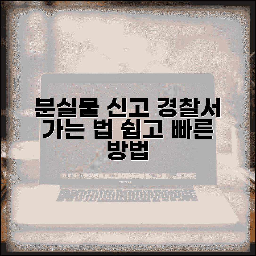 분실물 경찰 신고 방법 절차 | 경찰서 분실물 신고 완벽 가이드