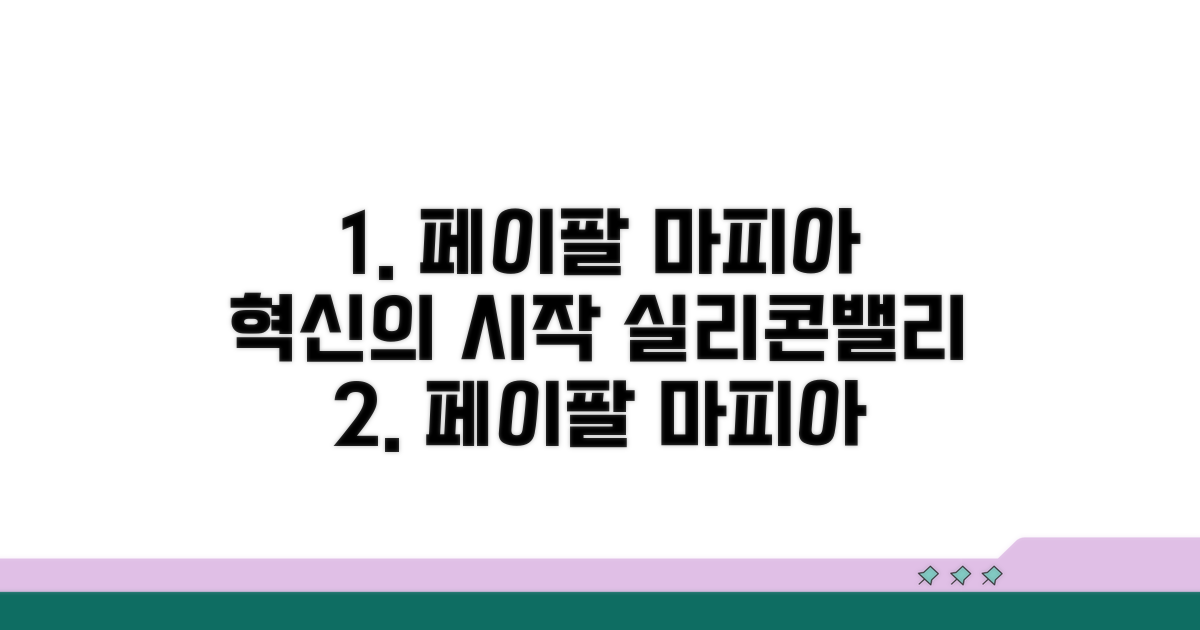 페이팔 마피아: 실리콘밸리 혁신의 시작