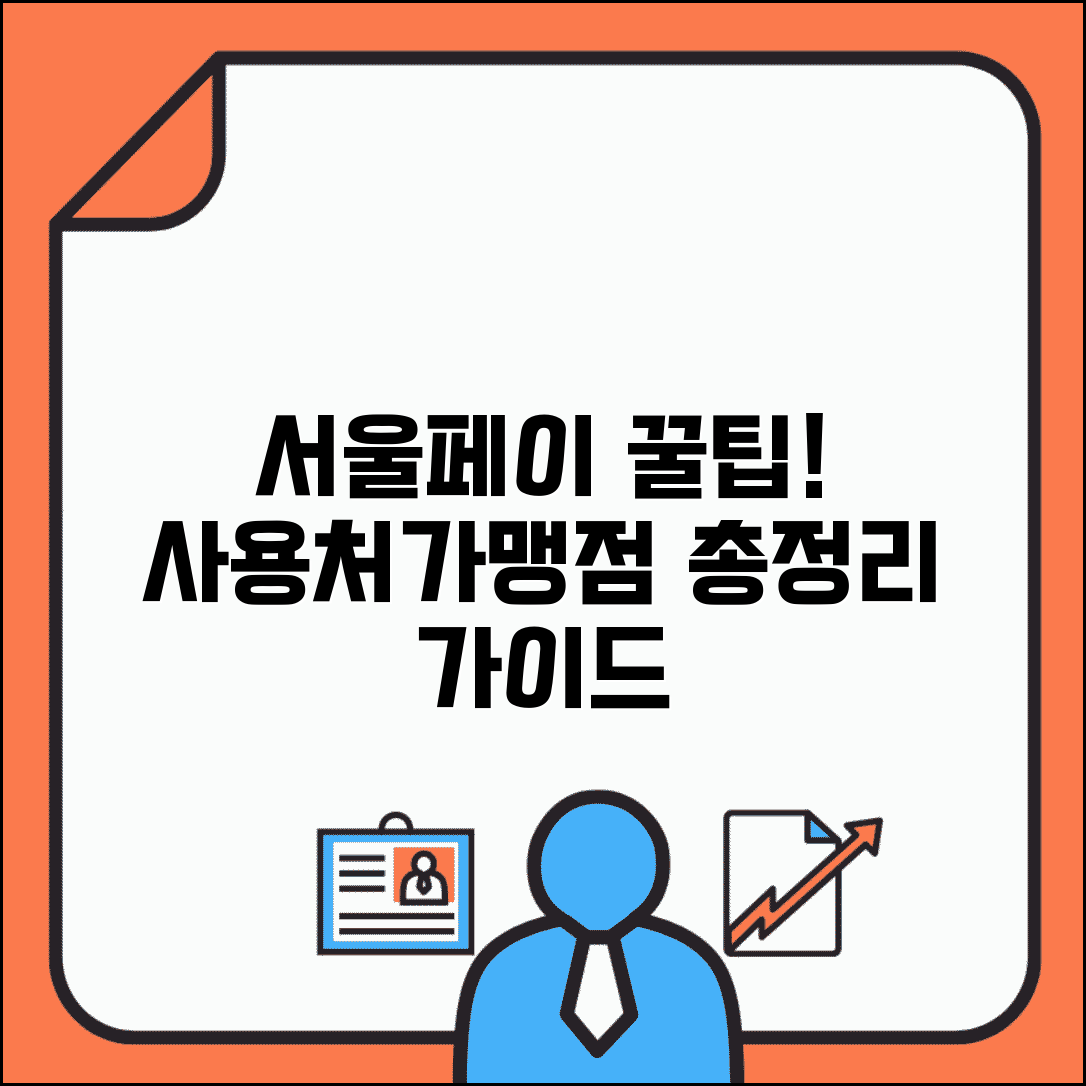 서울페이 사용처 가맹점 매장 조회 | 서울페이 사용 가능 곳 완벽 가이드