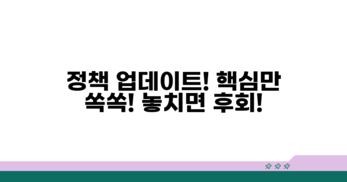 계정 정책 업데이트 핵심 요약