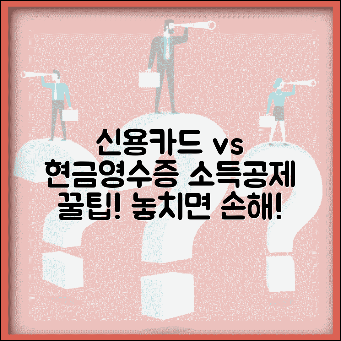 신용카드 소득공제 현금영수증 | 현금영수증 공제 | 카드와 비교