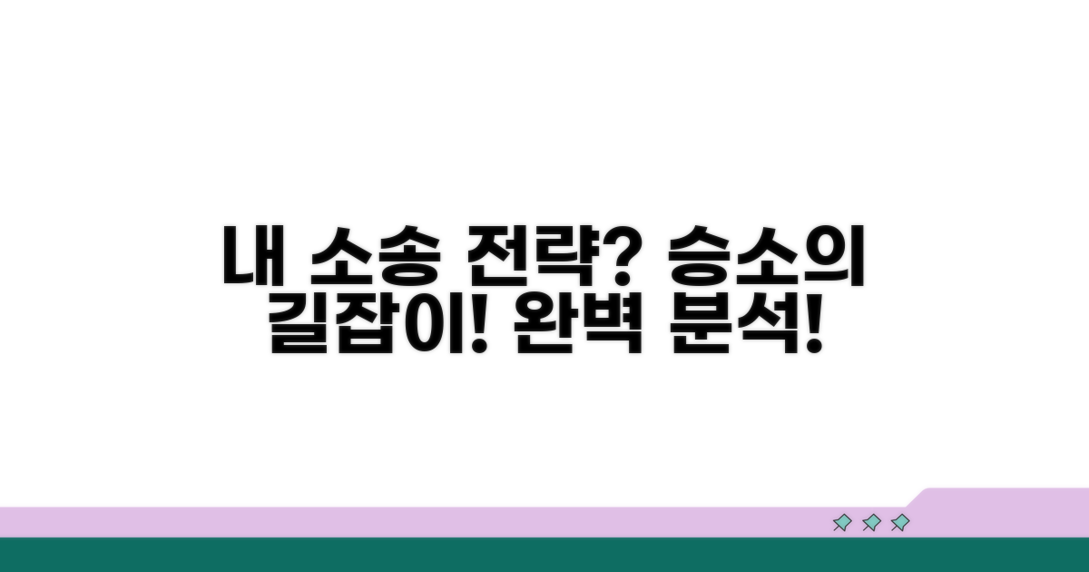 나에게 맞는 소송 전략 세우기