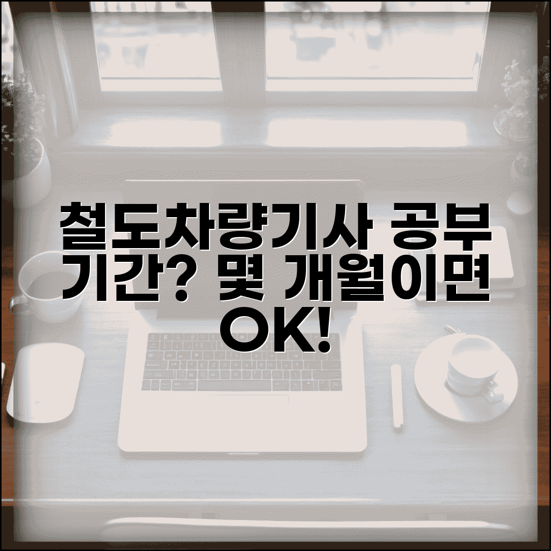 철도차량기사 공부 기간 몇 개월 | 철도차량 정비 자격증 준비 시간