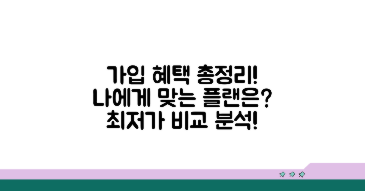 가입 대상별 혜택 비교 분석