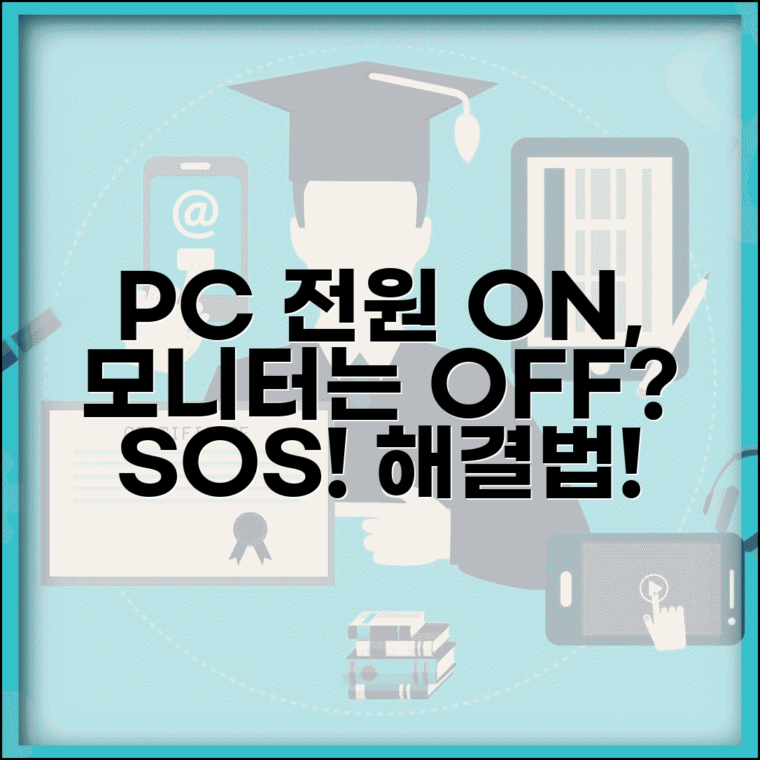 컴퓨터 켜짐 화면 안나옴 | PC 전원은 들어오는데 모니터 안나올때