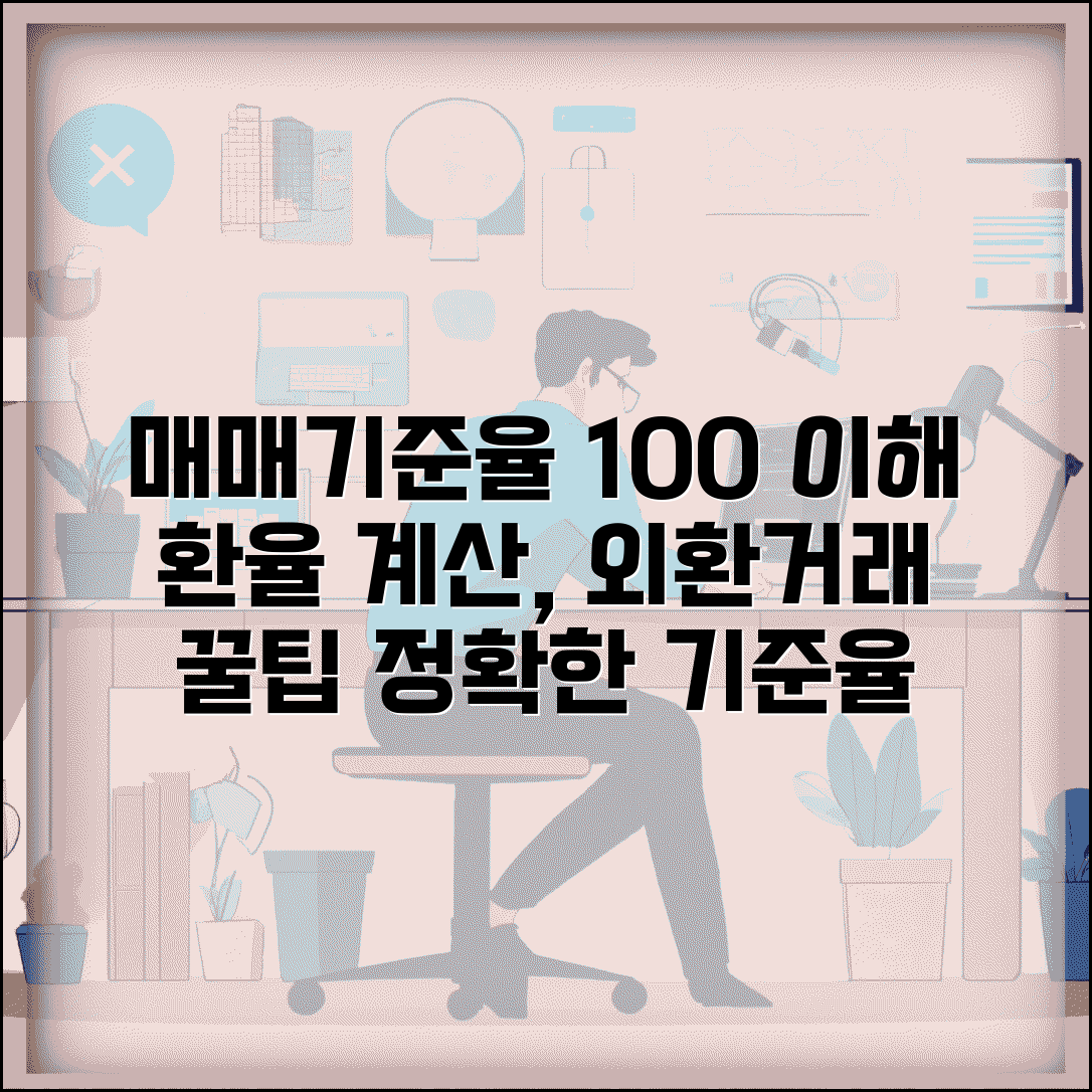 매매기준율 뜻과 활용 | 환율 계산과 외환거래 시 적용 방법