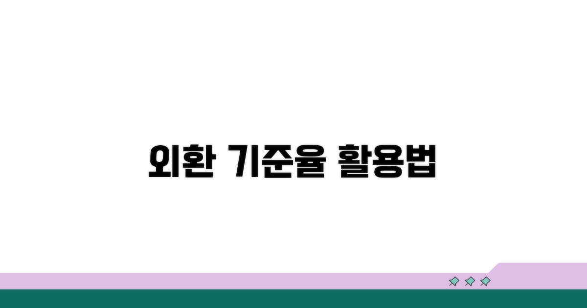 외환거래, 기준율로 현명하게 활용