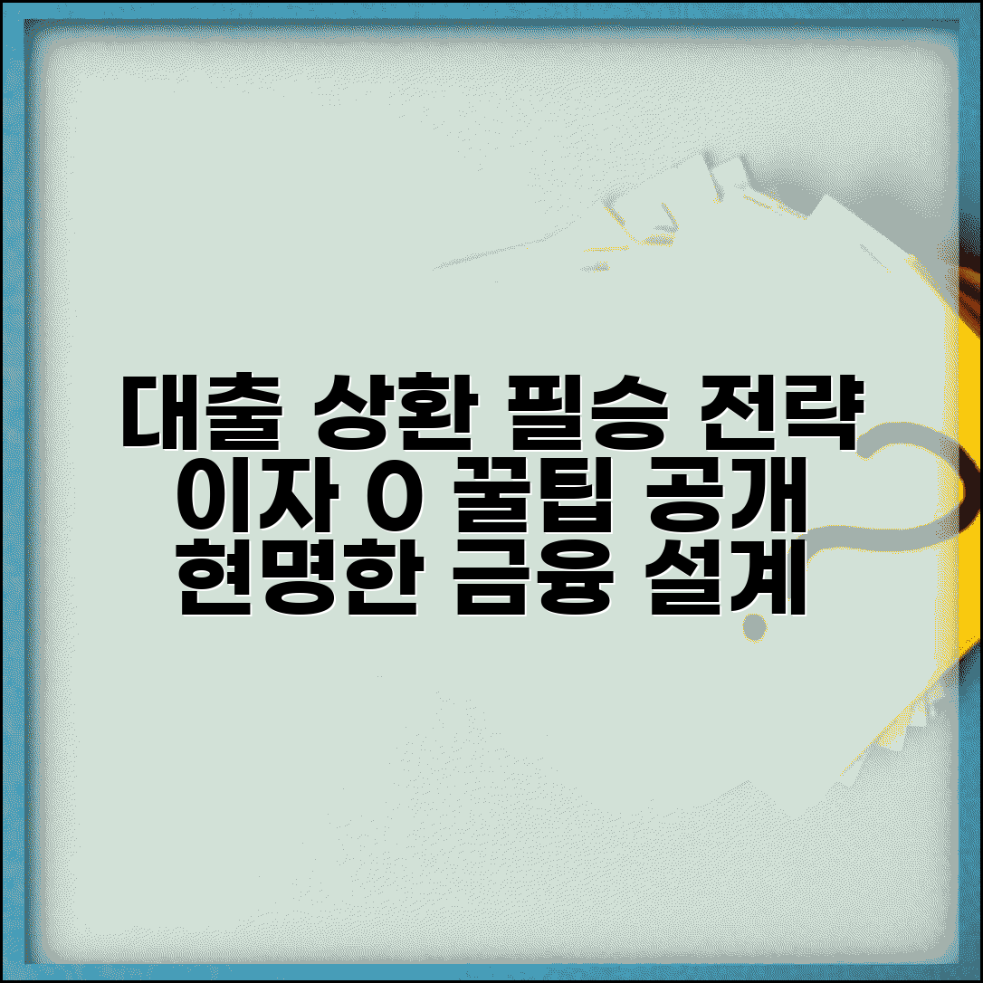 대출금상환 현명한 전략 | 금융 환경별 최적 방법 | 이자 부담 최소화 기법