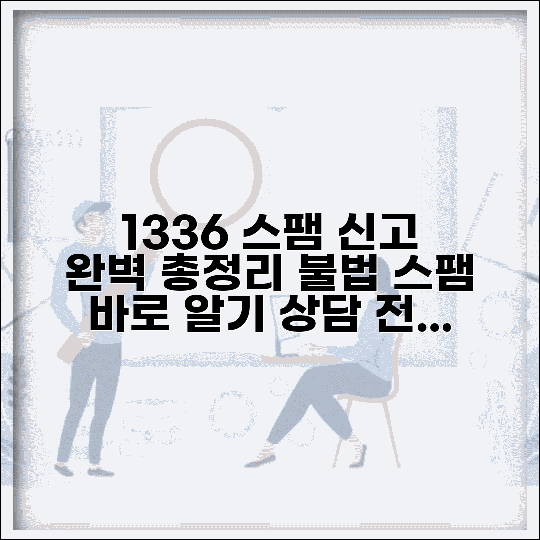 불법스팸 대응센터 전화번호 1336 완벽정리 | 스팸 신고 상담 전화