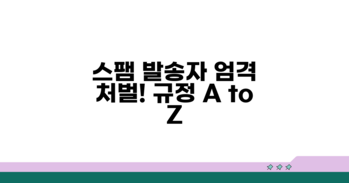스팸 발송자 처벌 규정 알아보기
