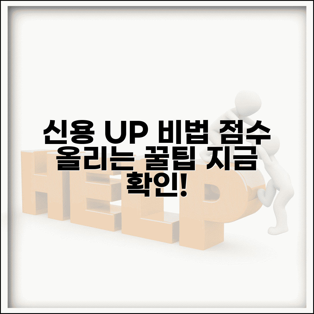 신용등급 올리는 방법 | 신용점수 향상 노하우와 관리 팁