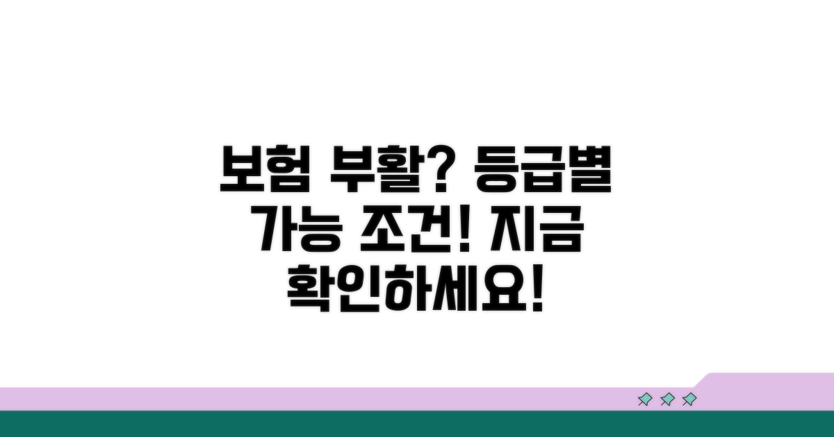 등급별 보험 부활 가능 조건