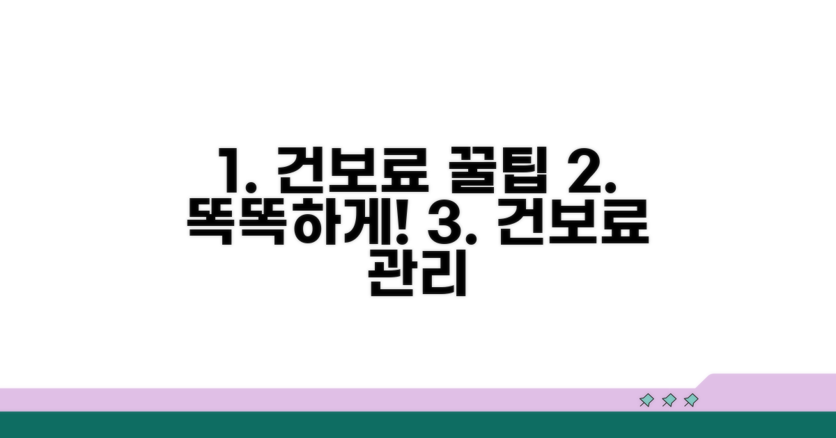 똑똑하게 건보료 관리하는 꿀팁