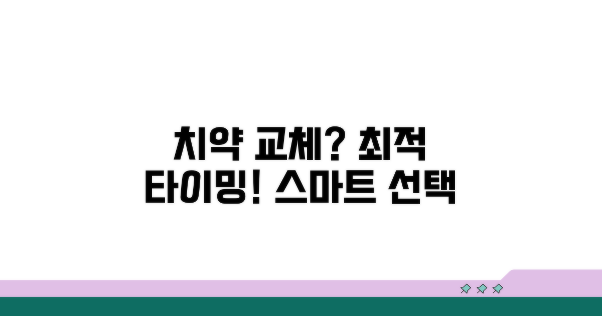 새 치약으로 바꾸는 스마트한 타이밍