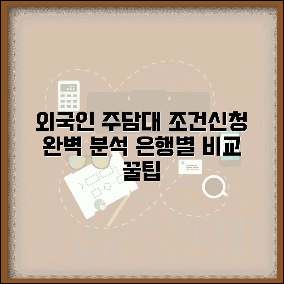 외국인 주택담보대출 조건 및 신청 방법 | 은행별 비교, 가능 대상, 필요 서류