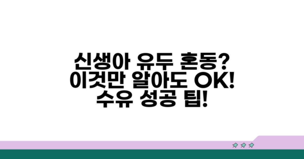 신생아 시기, 유두 혼동 예방 첫걸음