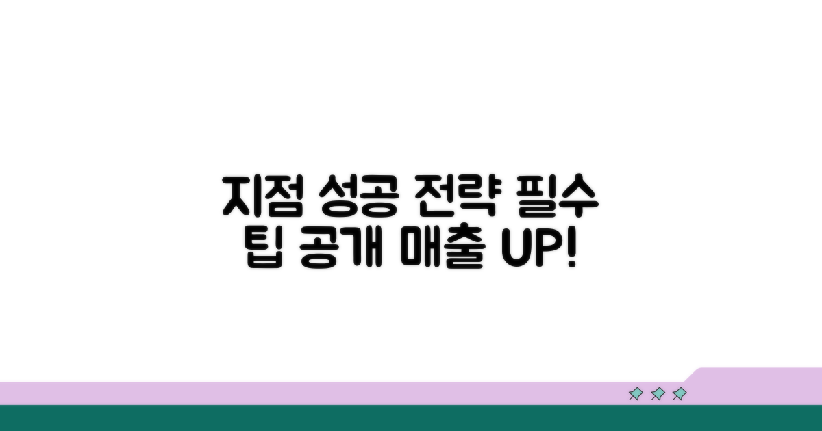 성공적인 지점 설치를 위한 팁