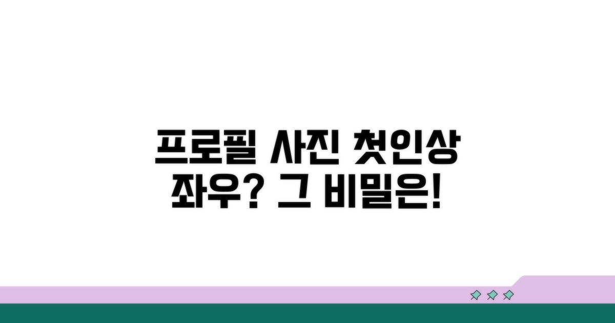 프로필 사진, 첫인상 좌우하는 비밀