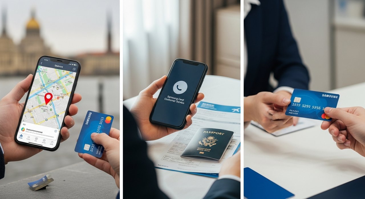 삼성카드 분실 시 해외 긴급 재발급 방법, 3단계로 해결!