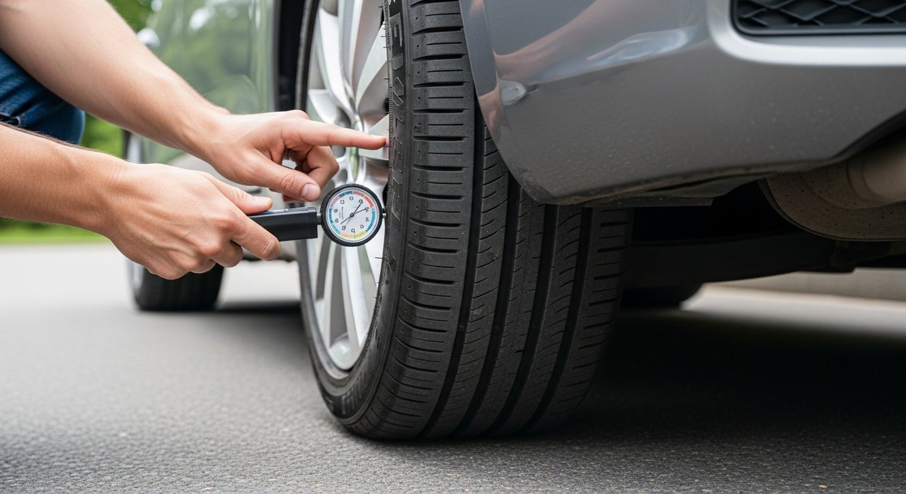 타이어 공기압 일상점검, 매일 체크해야 할 타이어 상태 5가지