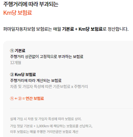 캐롯 퍼마일 자동차보험의 단점을 정리한 안내
